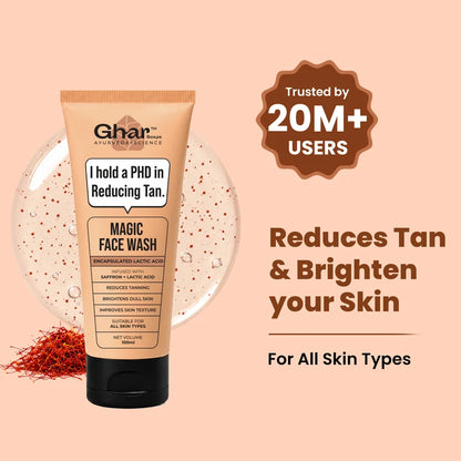 Ghar Magic Face Wash &amp; Soap Combo – 2 Face Wash + 2 Soaps